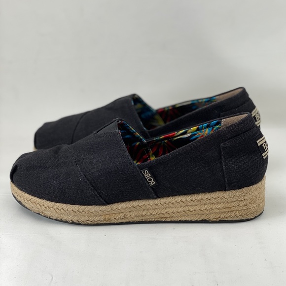 BOBS from Skechers Espadrilles Black size 9.5 - Picture 2 of 16